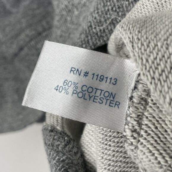 Cuffys Cape Cod Sweatshirt Mens M Embroidered Graphic Gray Beach Cozy Mass - Picture 5 of 12